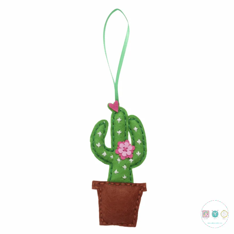 Gift Idea - Make Your Own Felt Cactus Kit by Trimits 