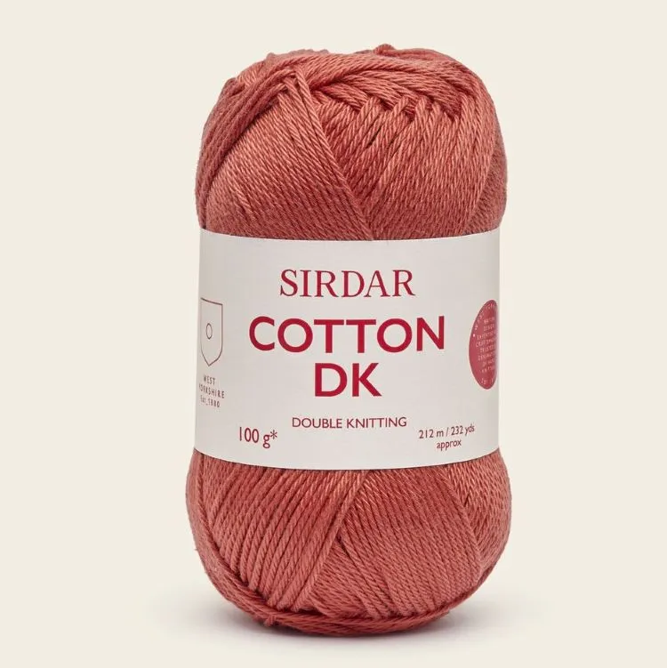 Yarn - Sirdar Cotton DK in Coppertone 539