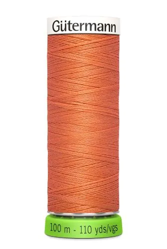 Gutermann Sew All Thread - Coral Recycled Polyester rPET Colour 895