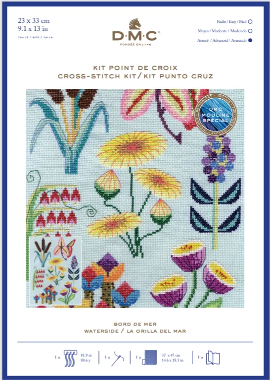 Cross Stitch Kit - Botanical Waterside by DMC BK1932