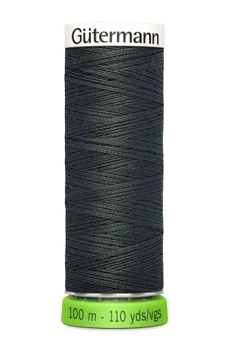 Gutermann Sew All Thread - Dark Green Recycled Polyester rPET Colour 861