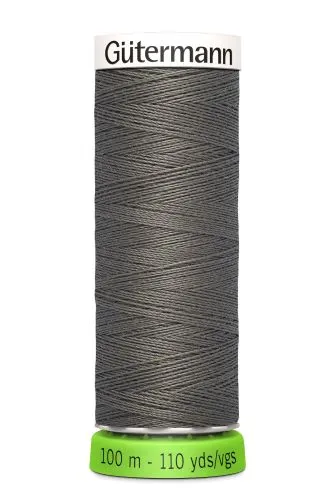 Gutermann Sew All Thread - Dark Grey Recycled Polyester rPET Colour 35