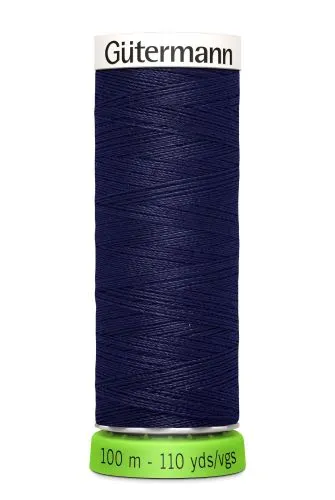 Gutermann Sew All Thread - Dark Purple Recycled Polyester rPET Colour 324