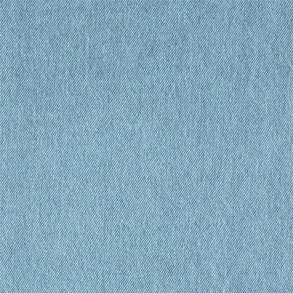 Light Blue Washed Denim Fabric 8oz - 145cm Wide