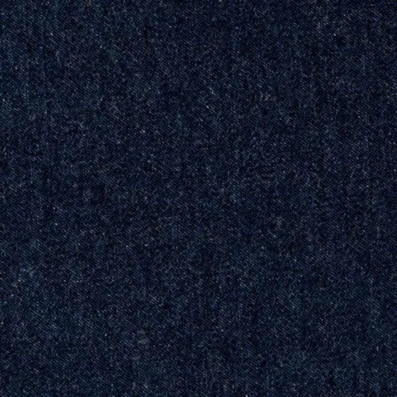 Dark Blue Washed Denim Fabric 8oz - 145cm Wide 