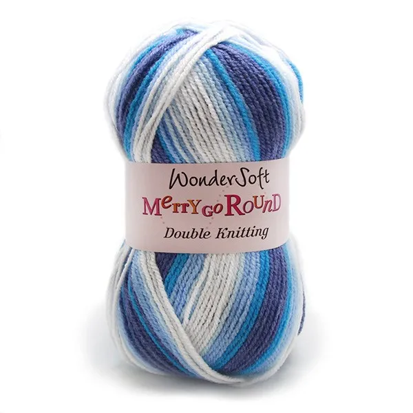 Yarn - Stylecraft Wondersoft Merry Go Round DK in Denim 3122