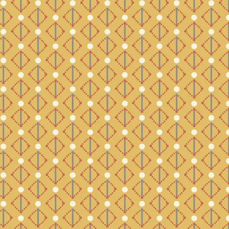 Quilting Fabric - Diamond Dots from Coco Chic by Reed Johnson for Quilting Treasures 28095 - O