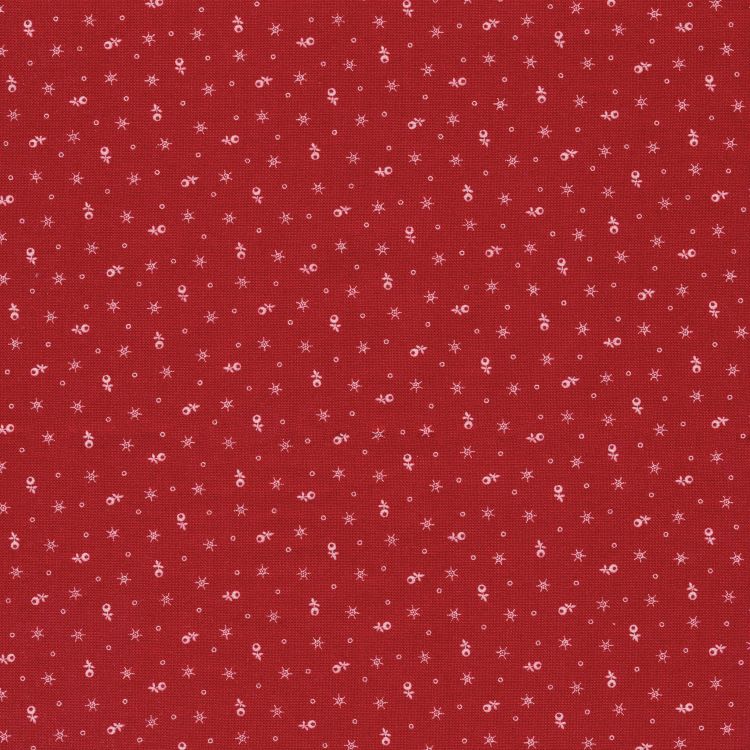 Quilting Fabric - Ditzy Star Design from Roselyn by Minick & Simpson by Moda 14916 13