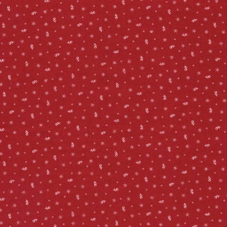 Quilting Fabric - Ditzy Star Design from Roselyn by Minick & Simpson by Moda 14916 13