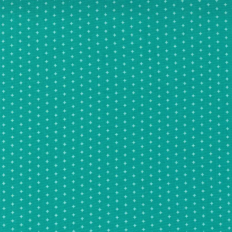 Quilting Fabric - Diamond Dot on Jade Green from Love Lily by April Rosenthal for Moda 24116 17