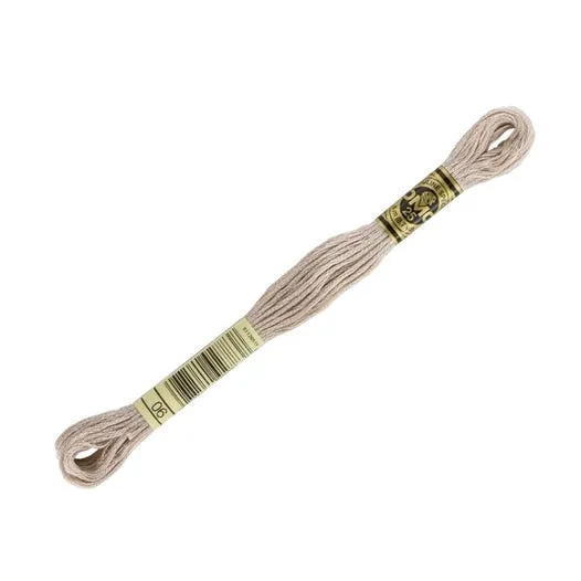 Dmc Embroidery Thread - Light Taupe Colour 06