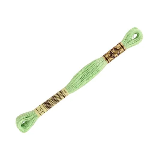 DMC Embroidery Thread - Green Colour 13