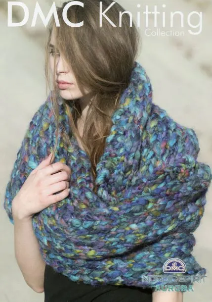 Knitting Pattern - Super Chunky Scarf by DMC 15120L/2