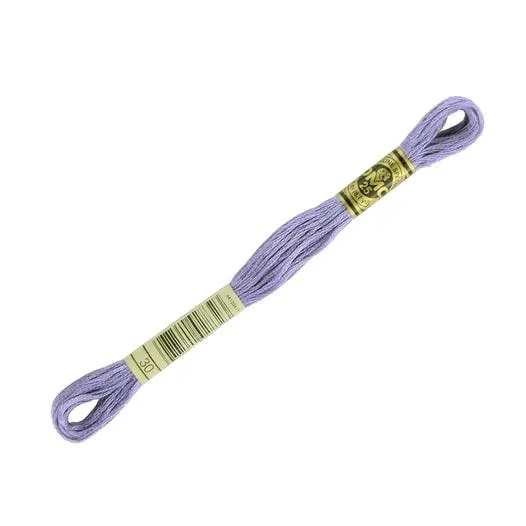 DMC Embroidery Thread - Medium Purple Colour 30