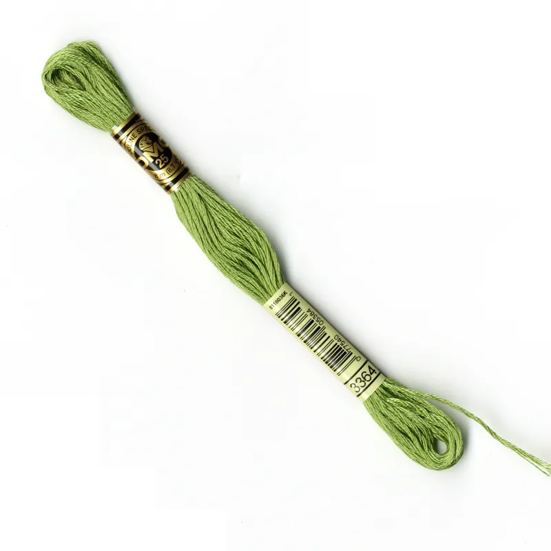 DMC Embroidery Thread - Green Colour 3364