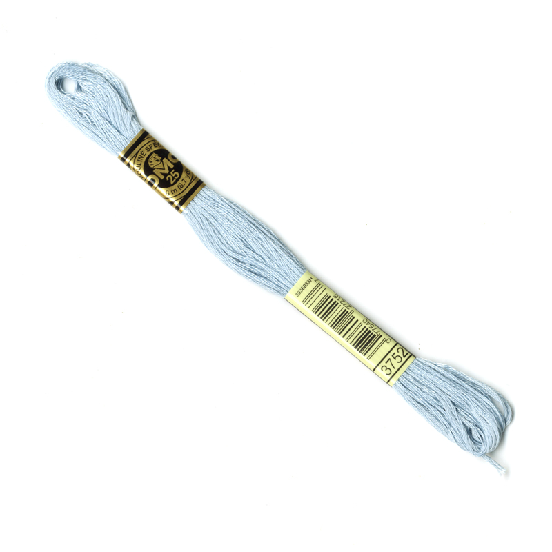 DMC Embroidery Thread -Light Blue Colour 3752 