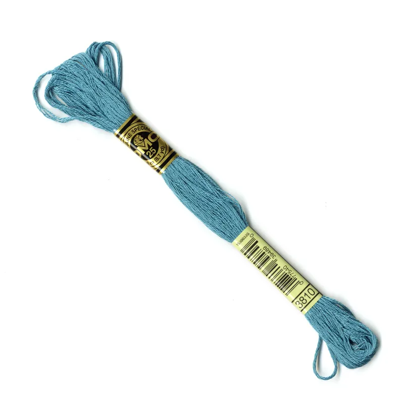 DMC Embroidery Thread - Teal Colour 3810