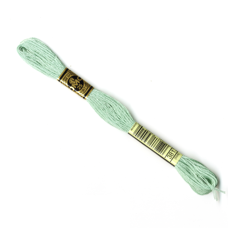 DMC Embroidery Thread- Light Sea green Colour 3813