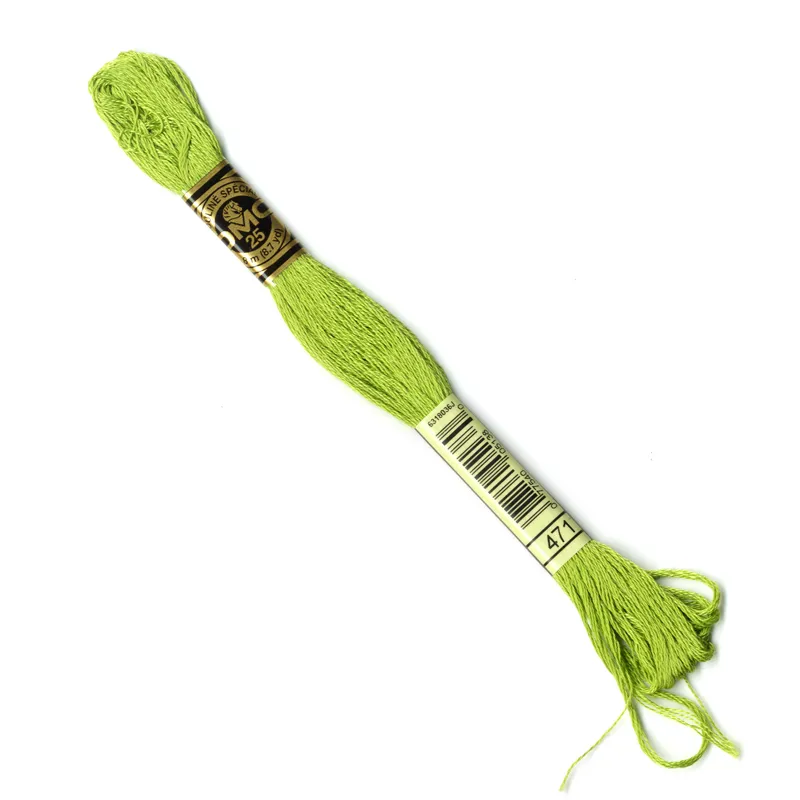 DMC Embroidery Thread- Green Colour 471