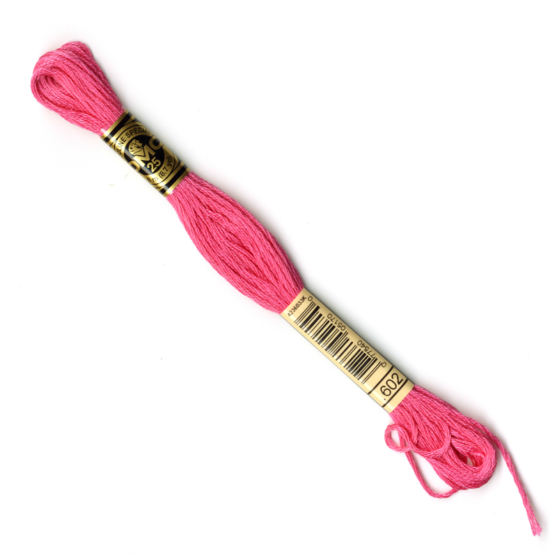 DMC Embroidery Thread - Pink Colour 602