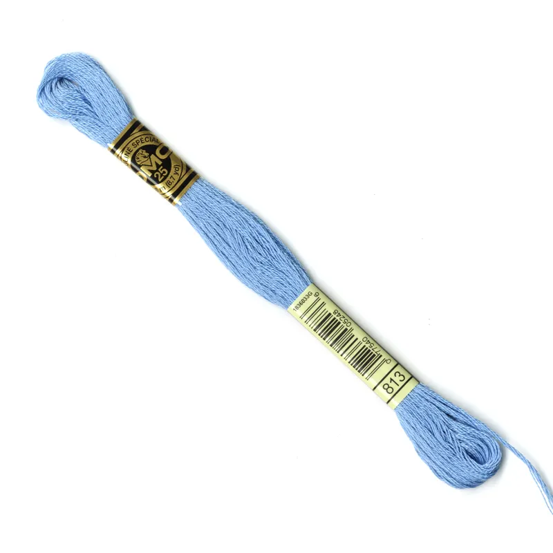 DMC Embroidery Thread - Blue Colour 813