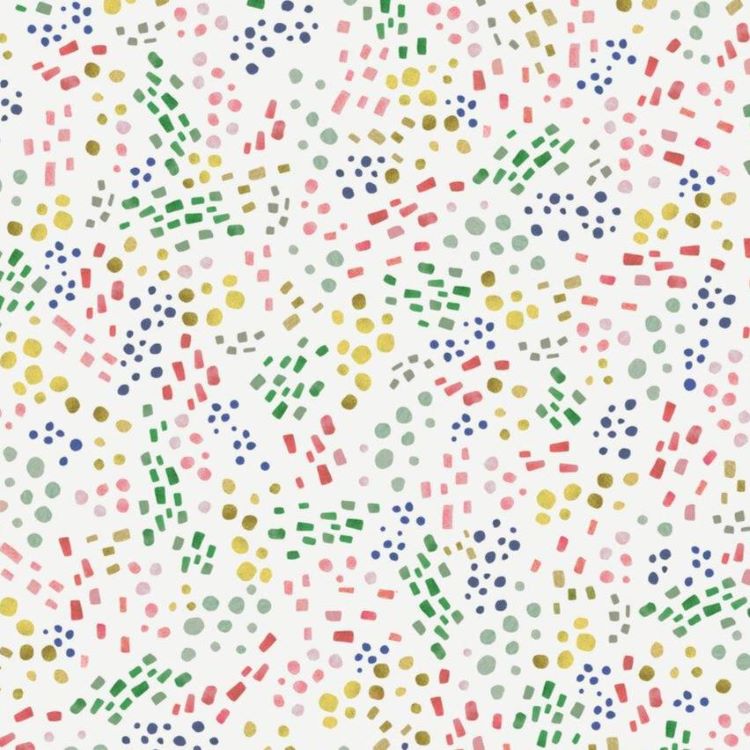 Quilting Fabric - Abstract Dot from Nightfall Floral by Bethany Sandoval for Felicity Fabrics 610119