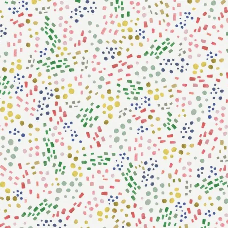 Quilting Fabric - Abstract Dot from Nightfall Floral by Bethany Sandoval for Felicity Fabrics 610119