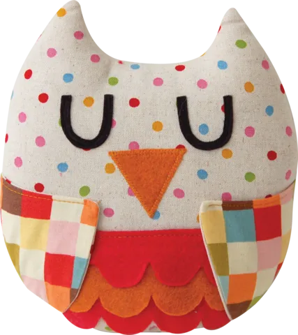 Dotty Owl Sewing Kit - Childrens Beginners Kit - by Pippablue - Gift