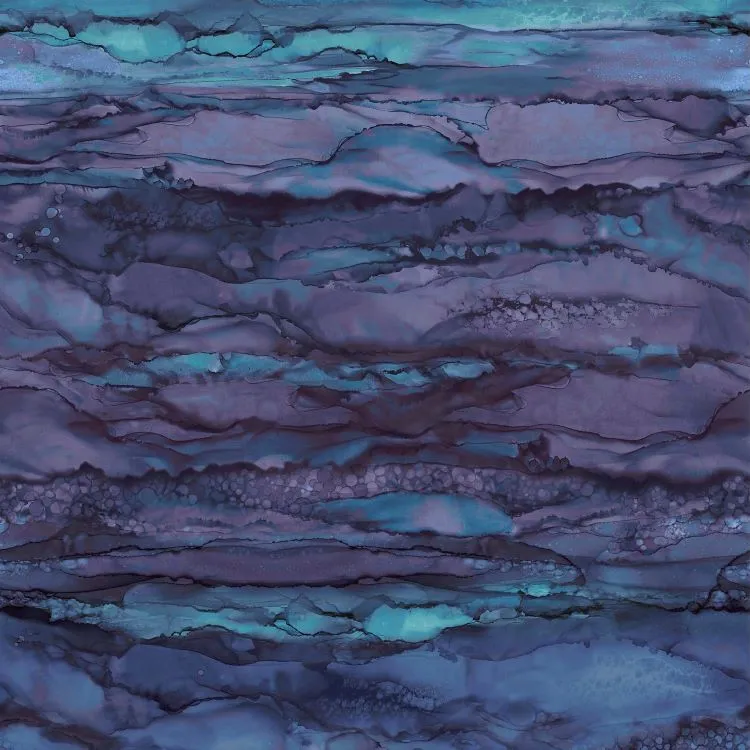 Quilt Backing Fabric 108" Wide - Shades of Blue from Bliss Ombre Ensemble by Northcott B24345-49