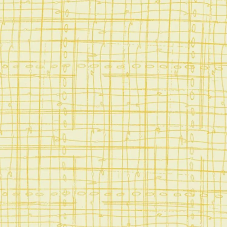 Quilting Fabric - Crosshatch from Bloom by Amylee Weeks for Quilting Treasures 239345