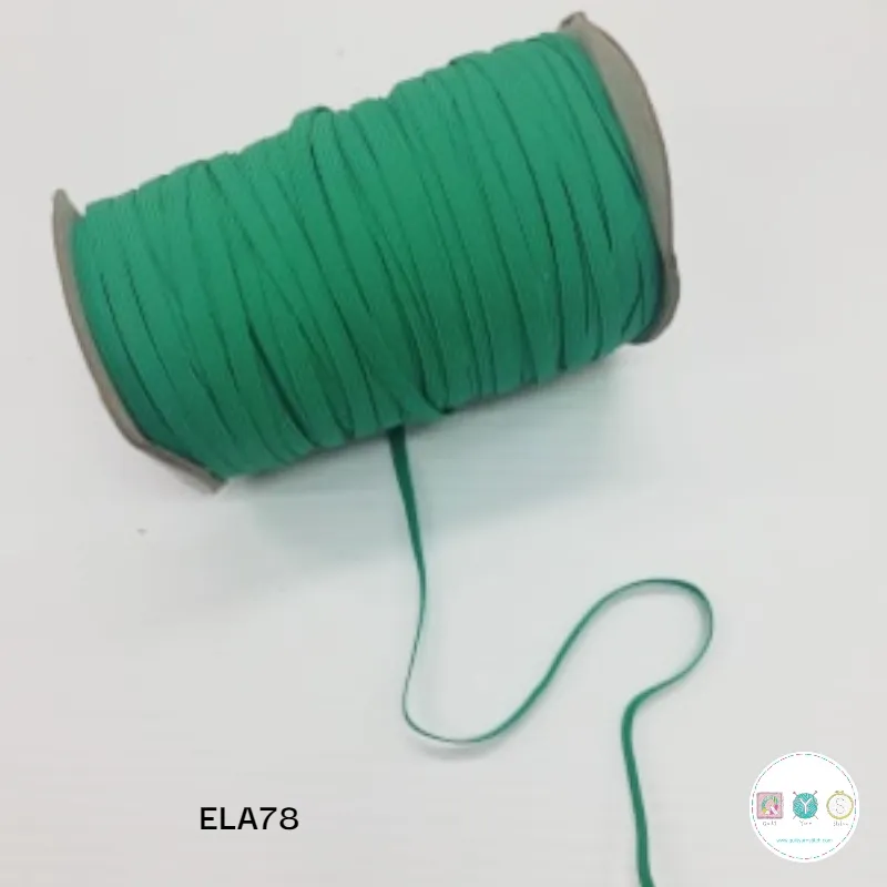 Emerald Green  - 6mm - Flat - Haberdashery