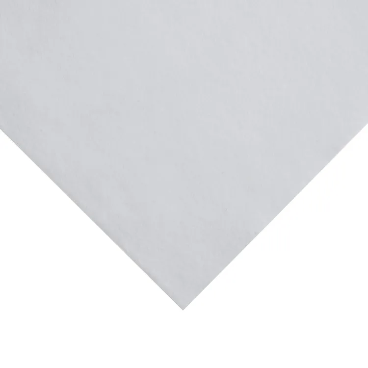 Wool Blend Felt Sheet in White 149