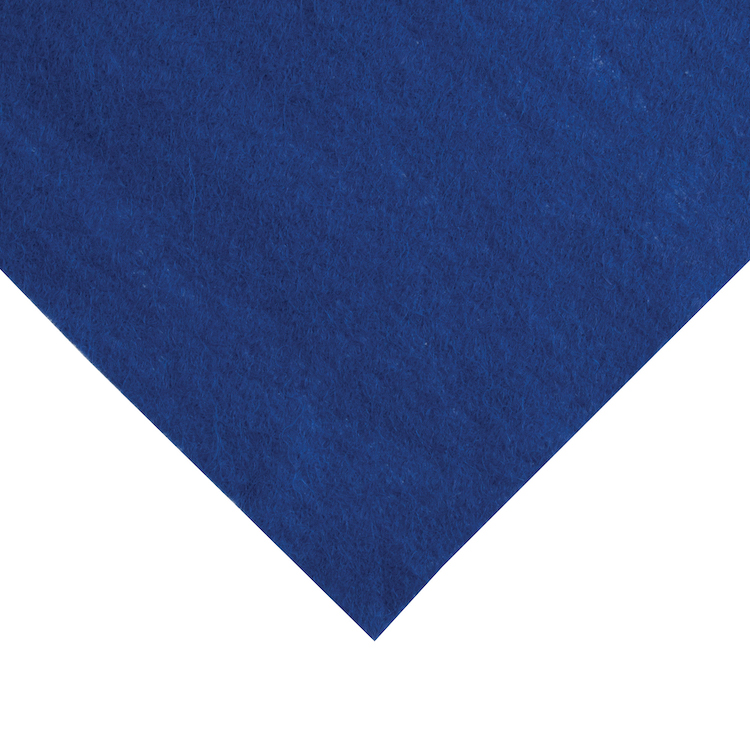 Wool Blend Felt Sheet in Royal Blue 6332