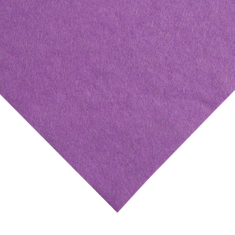 Wool Blend felt Sheet in Heather Purple 6340