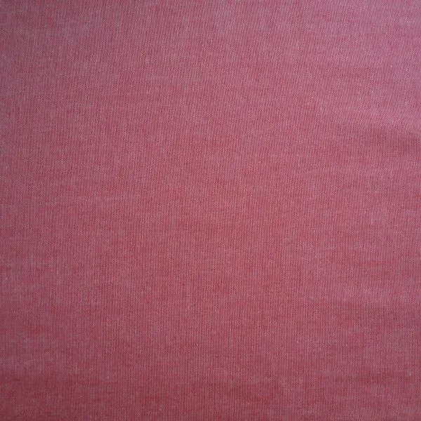 REMNANT - 0.46m - Sevilla Shot Cotton Fabric in Red