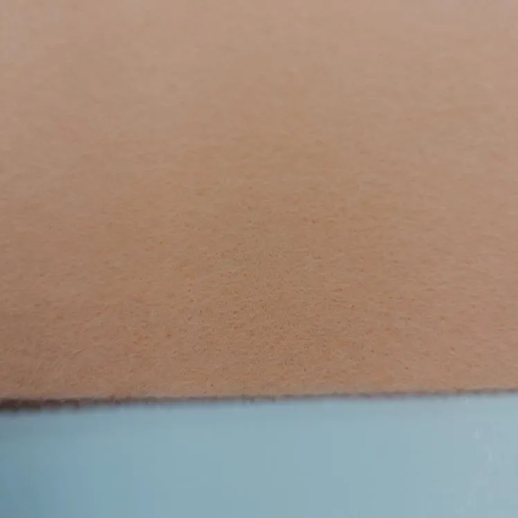 Peachy Flesh-tone Coloured Felt Sheet  - 12" Square - 30cm Square - Crafting Felt