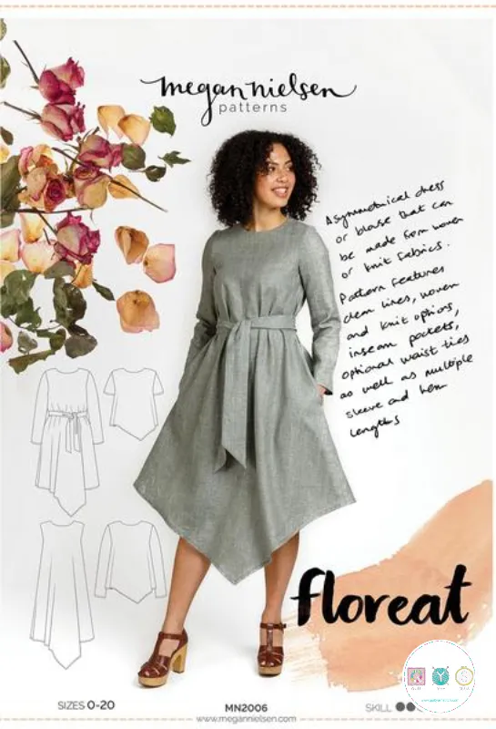 Megan Nielsen - Floreat Dress & Top - Womens Sewing Pattern - Ladies - Dressmaking