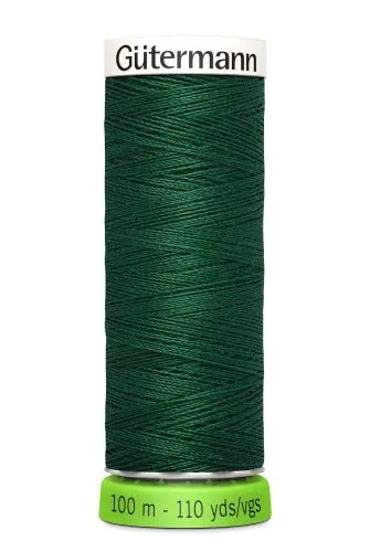 Gutermann Sew All Thread - Forest Green Recycled Polyester rPET Colour 340