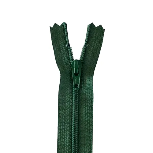 Zip - 45cm Closed End Nylon - Forest Green 666