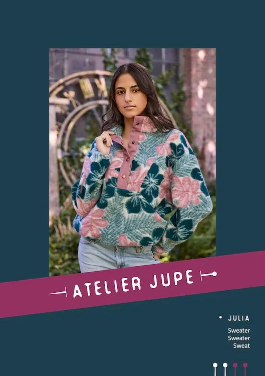 Atelier Jupe - Julia Sweater Sewing Pattern Sizes 6 to 24