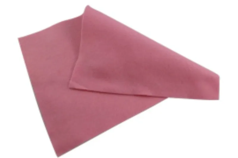 Mid Pink Felt Sheet  - 12" Square - 30cm Square - Crafting Felt