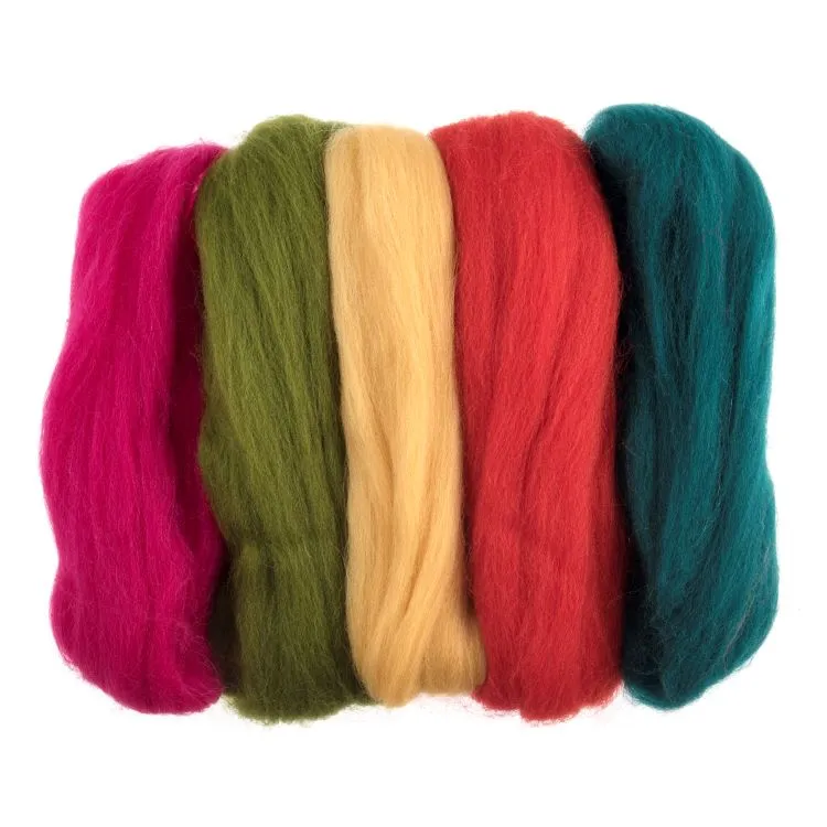 Felting Wool - 50g in Brights by Trimits