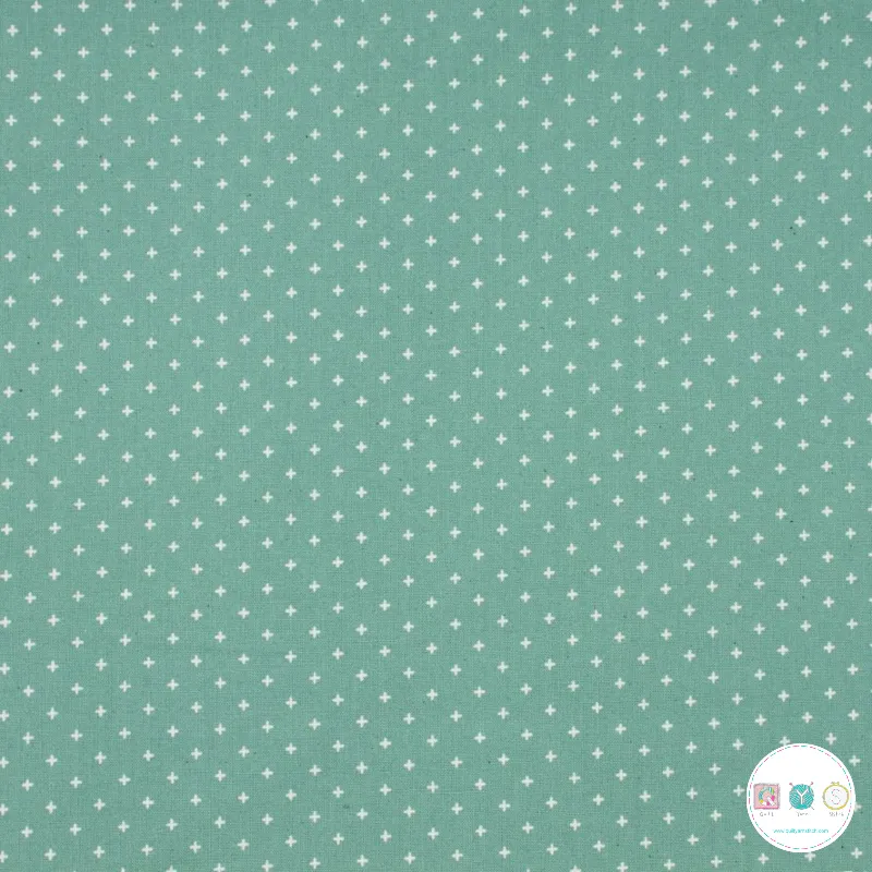 Quilting Fabric - Green Plus from Add It Up by Alexia Marcelle Abegg for Ruby Star Society Moda Fabric 21023330