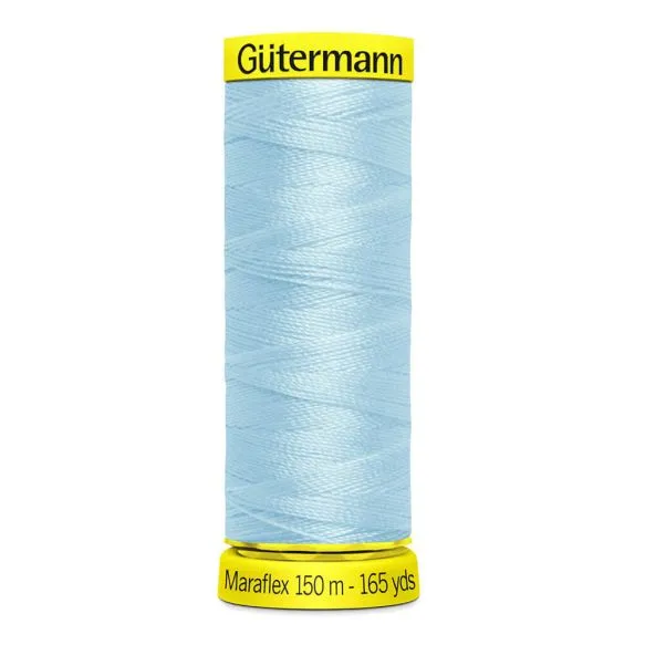  Gutermann Maraflex Thread - Sky Blue Colour 195