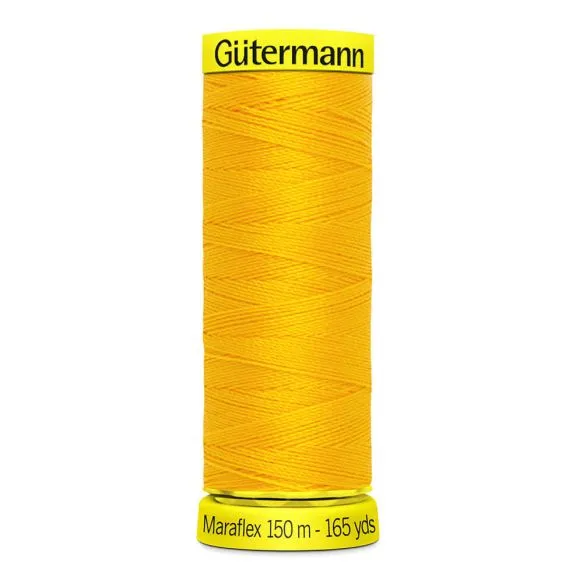 Gutermann Maraflex Thread - Sunny Yellow Colour 417