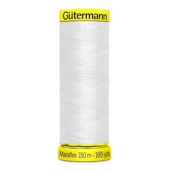 Gutermann Maraflex Thread - White Colour 800