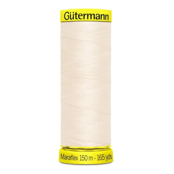 Guterman Maraflex Thread - Dark Cream Ecru Colour 802