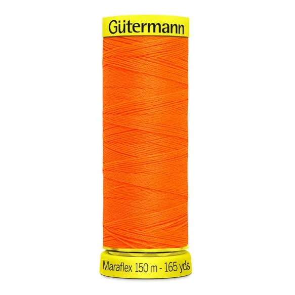 Gutermann Maraflex Thread - Neon Orange Colour 3871