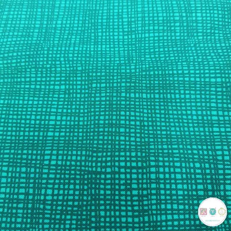 Quilting Fabric - Green Crosshatch from Atomic Revival by River Bend Studios 2038 20