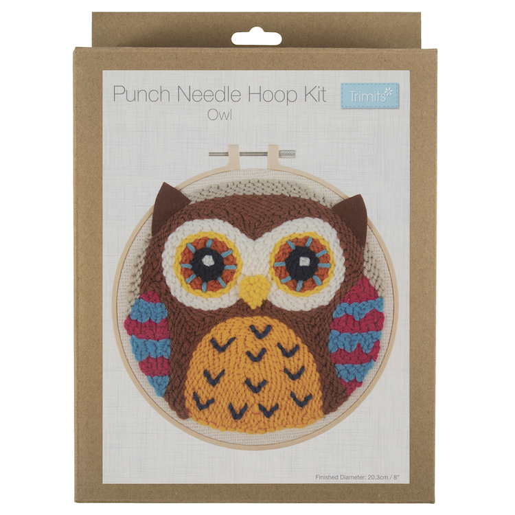 gck116 Punch Needle Kit Owl